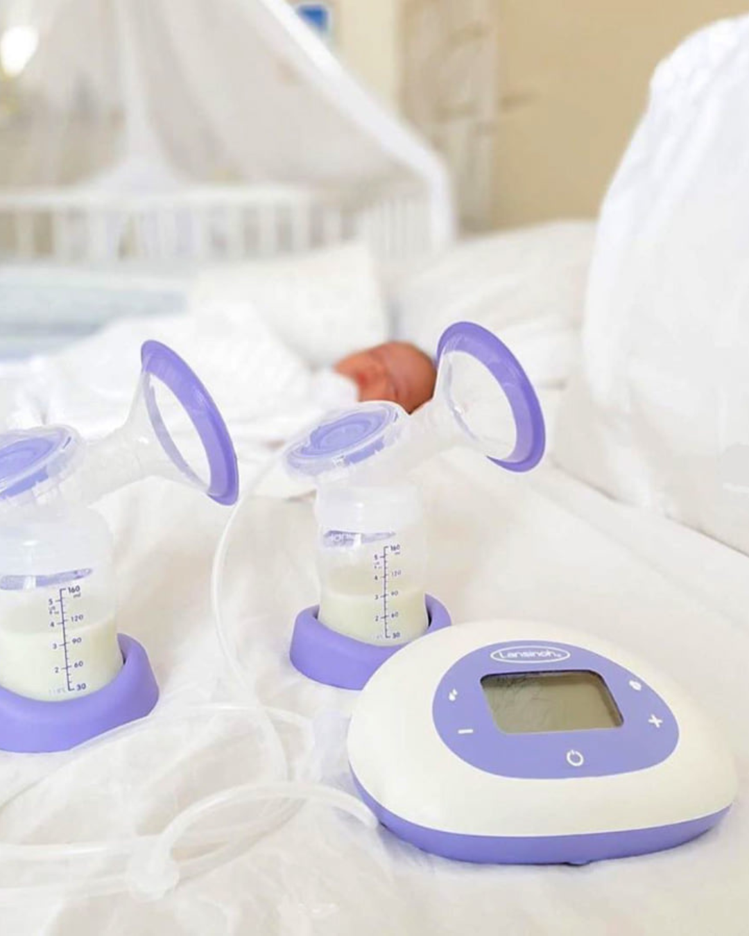 Električna dvojna črpalka 2v1