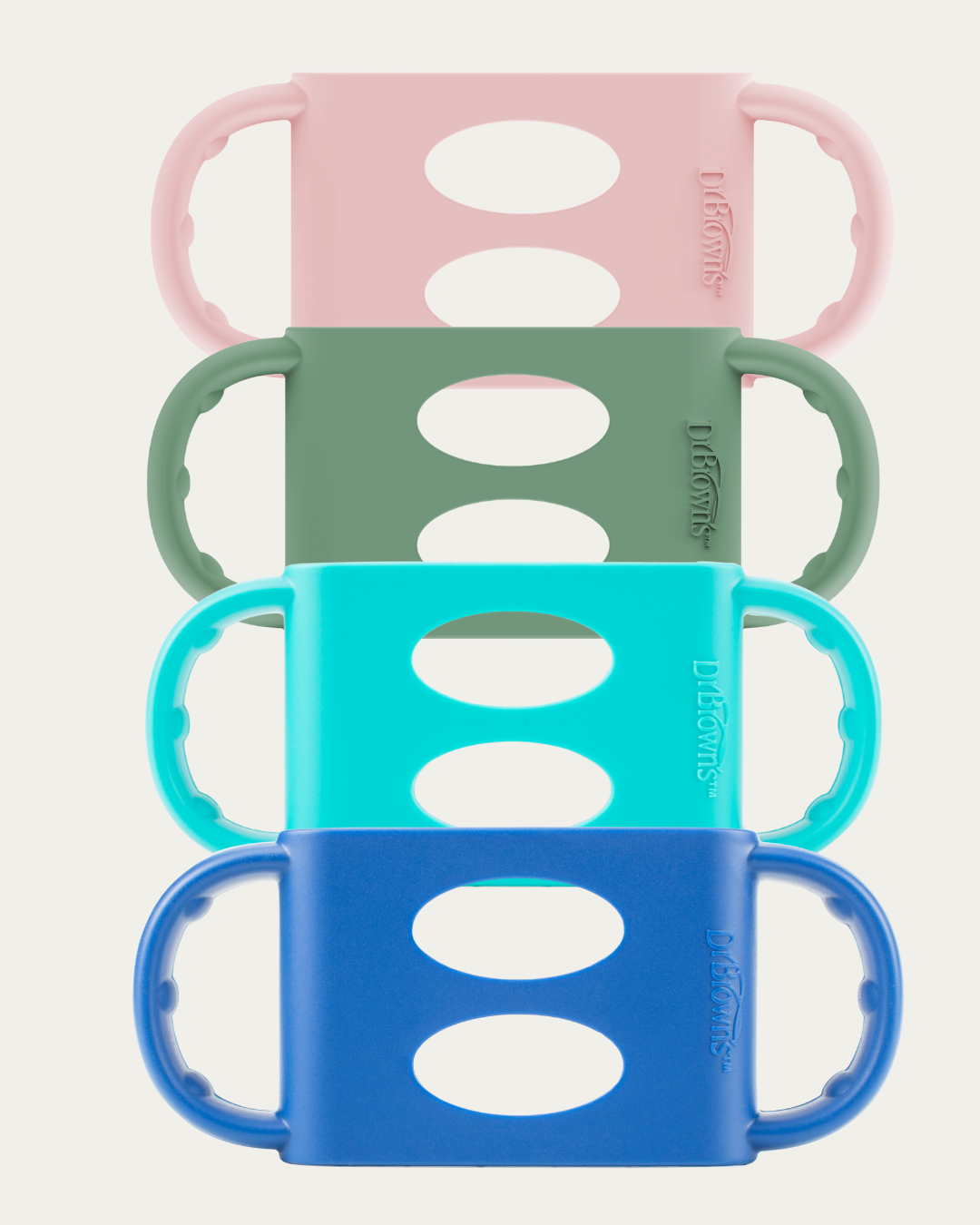 Ročaji za širokovratno stekleničko - več barv