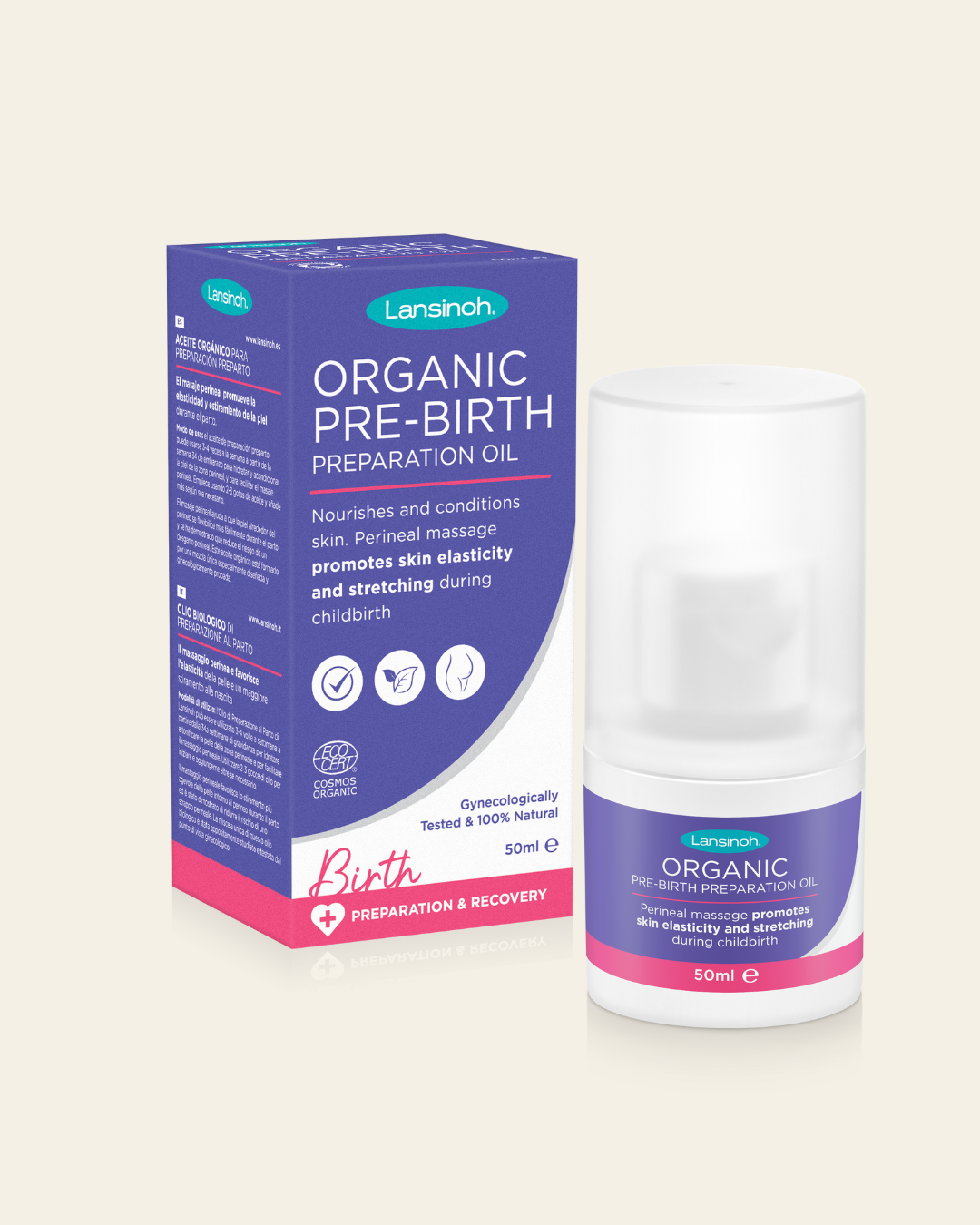 Organsko olje za masažo presredka