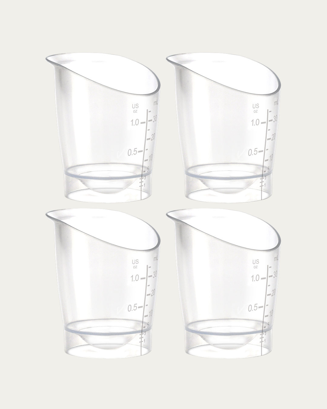 Lončki za dohranjevanje 30 ml, 4 kom