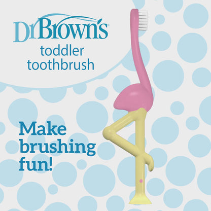 Zobna ščetka za malčke Flamingo