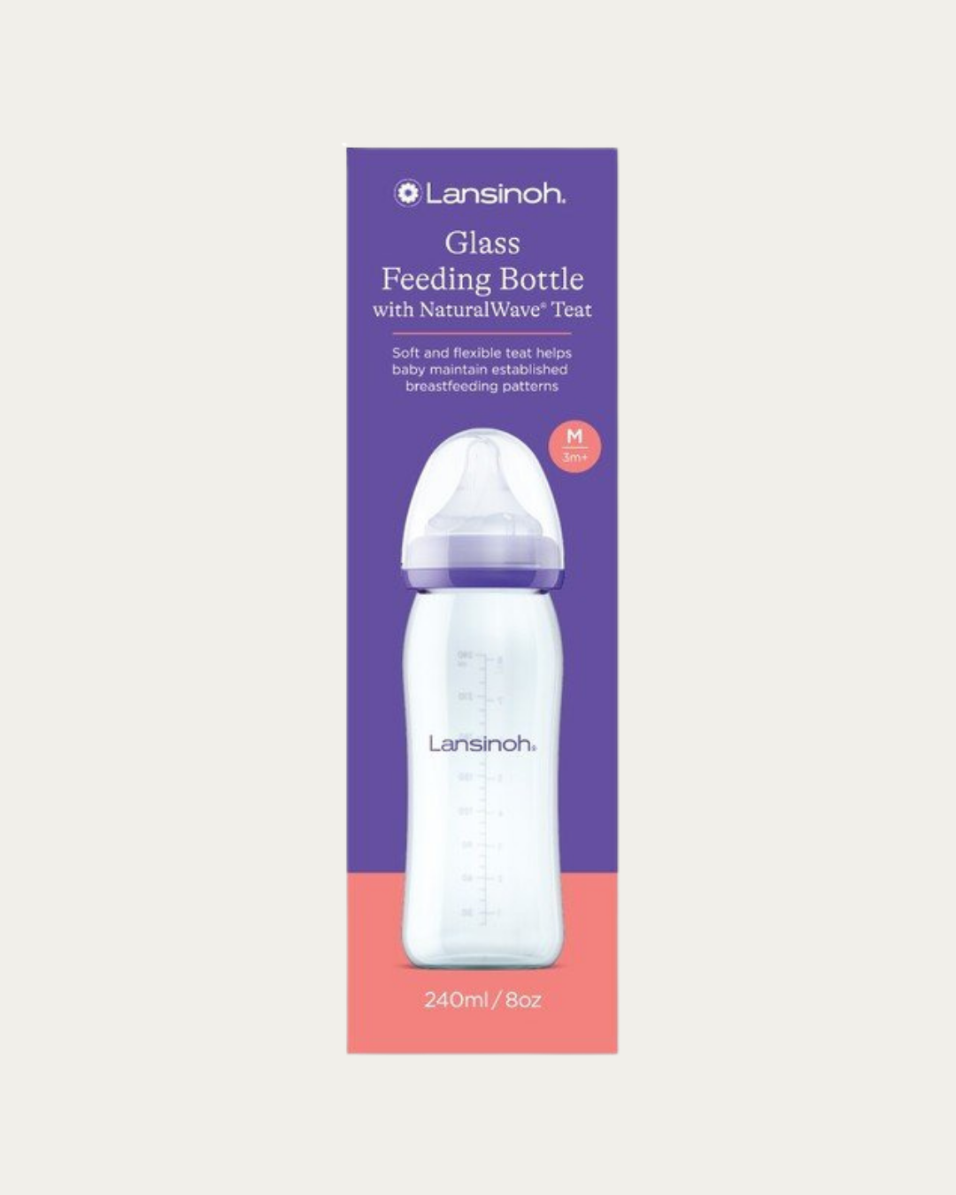 Steklena steklenička 240 ml