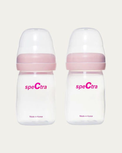 Plastična steklenička roza Spectra 160 ml, 2 kom